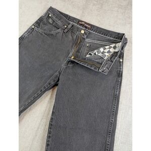 Vintage Wrangler x Dale Earnhardt Sr. Jeans Mens Black 33x30 (32x29) Black Denim